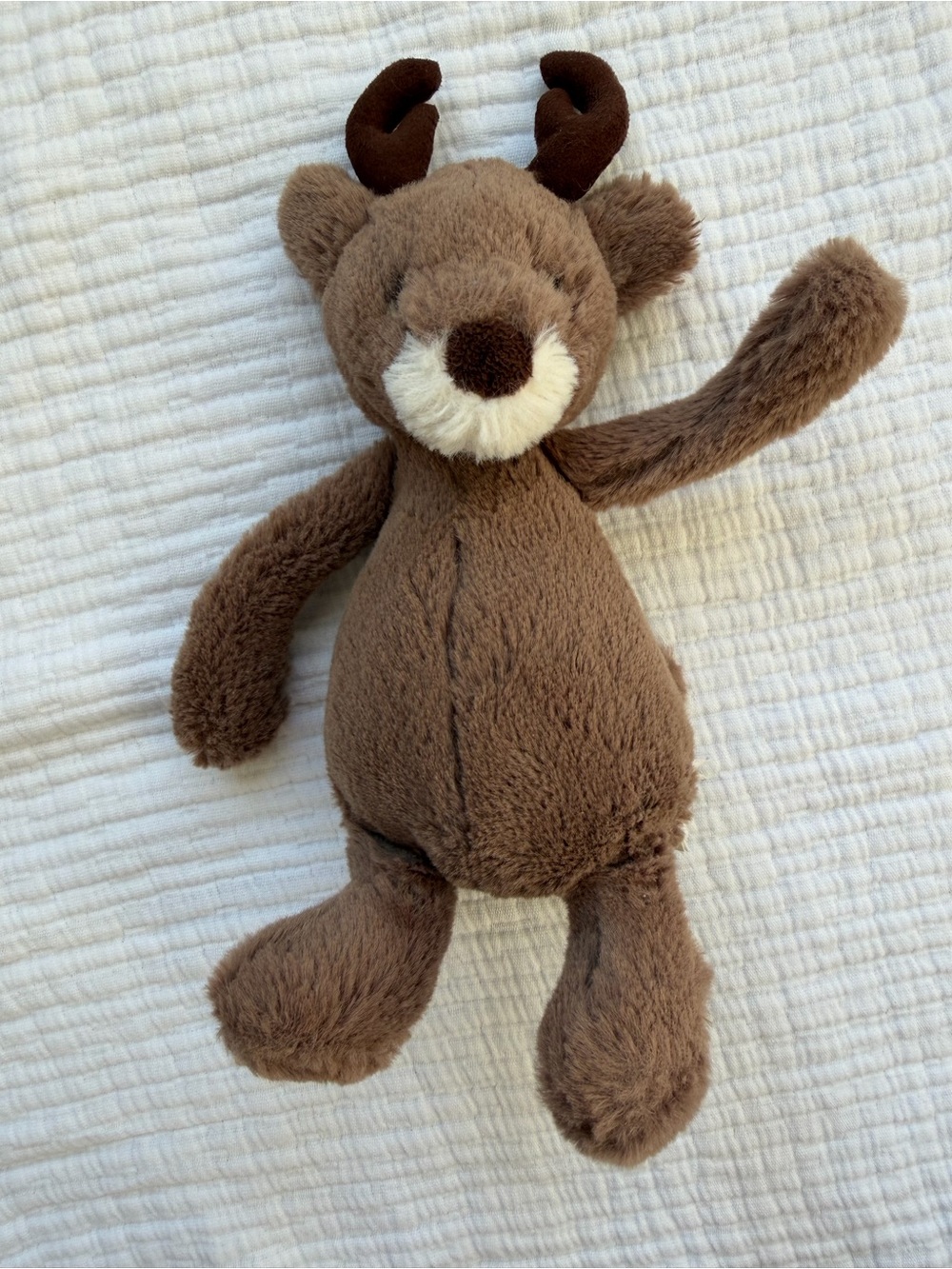 Jellycat Bashful Reindeer EUC